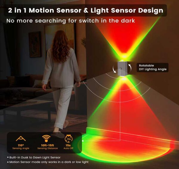 Motion sensor light